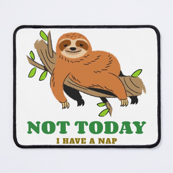 Item preview, Not today I have a nap tshirt designed and sold by Eugenie974.