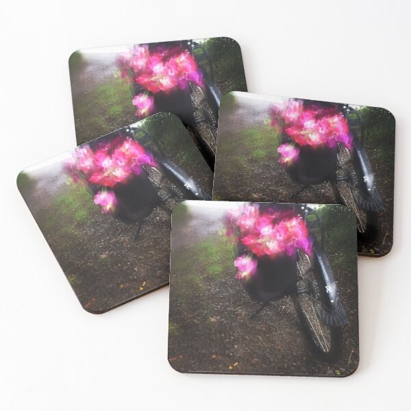 Item preview, Rainy Days Sweetpeas By Bike designed and sold by AllotmentCapers.