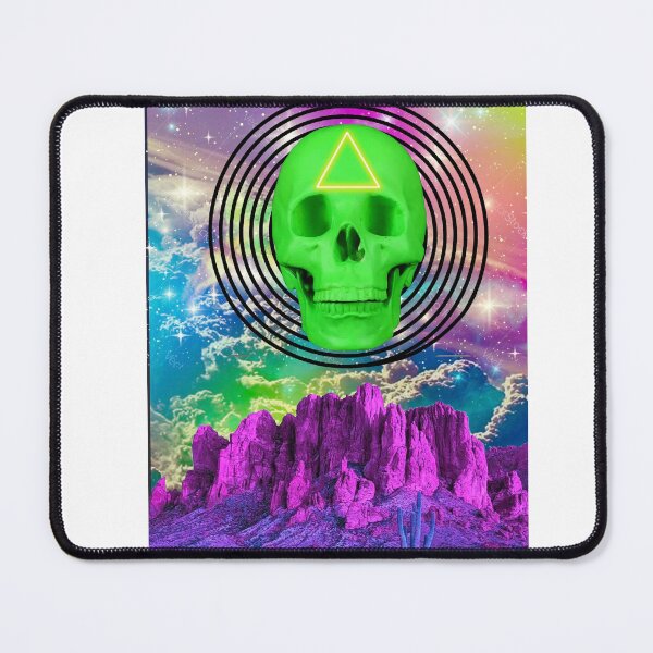 Item preview, Psychedelic skull designed and sold by visualnoiise.
