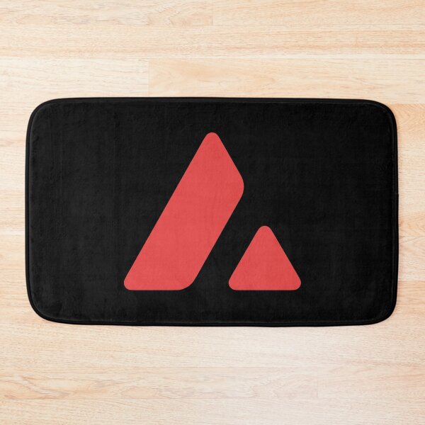 Item preview, Avalanche AVAX Crypto Altcoin - Clean Red Outline Logo Variant #2 designed and sold by CryptoMoods.