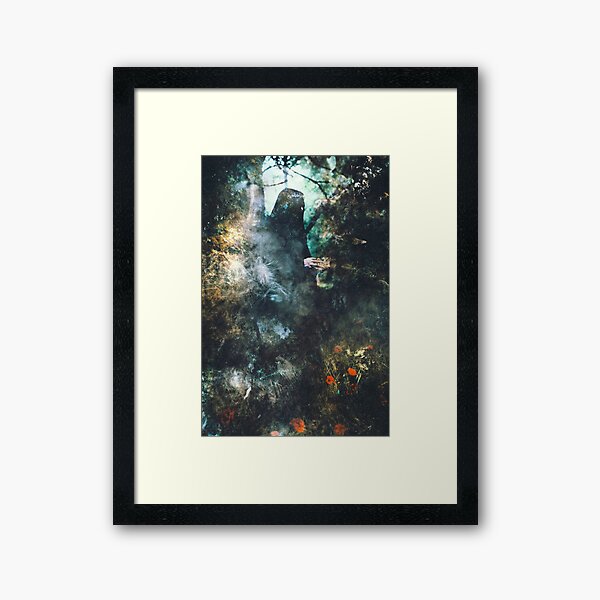 Les Premières Lueurs de l'Automne Framed Art Print