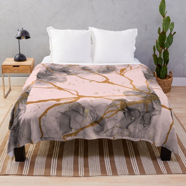 Item preview, Pink Marble w/ Black Alcohol Ink designed and sold by MindedInc.