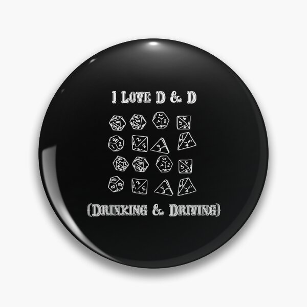 Item preview, I Love D & D Drinking and Driving designed and sold by Big Twelve.