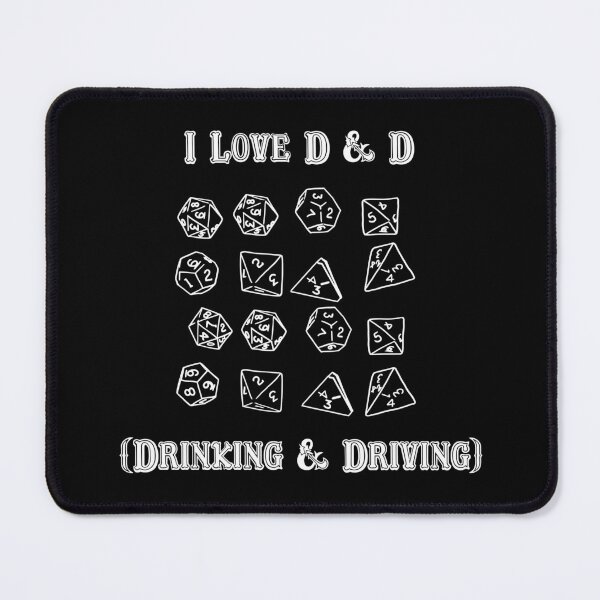 Item preview, I Love D & D Drinking and Driving designed and sold by Big Twelve.