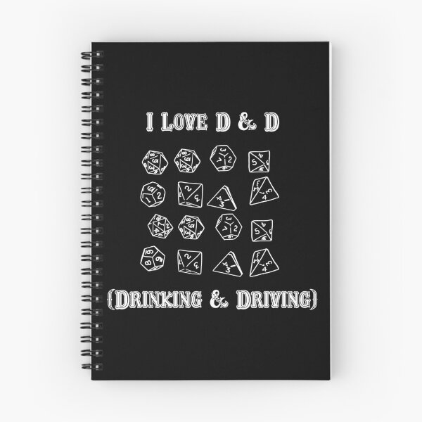 Item preview, I Love D & D Drinking and Driving designed and sold by Big Twelve.