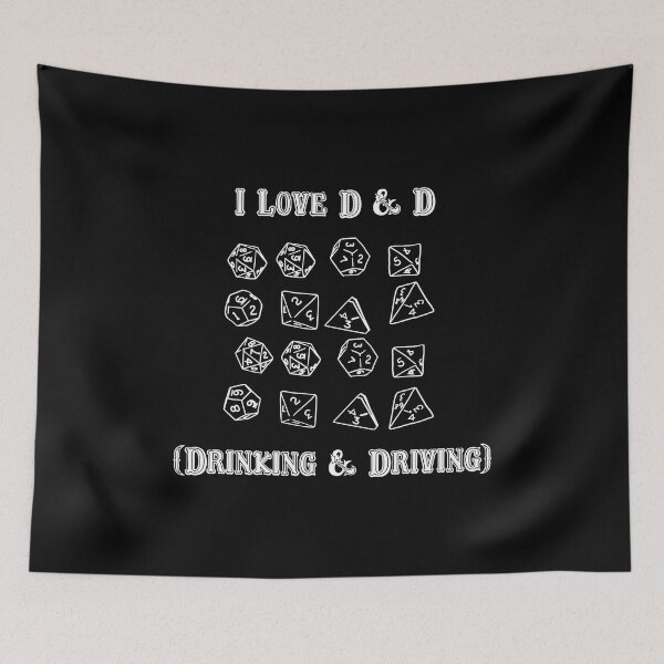 Item preview, I Love D & D Drinking and Driving designed and sold by Big Twelve.