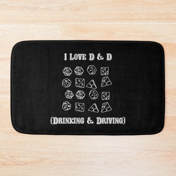 Item preview, I Love D & D Drinking and Driving designed and sold by Big Twelve.