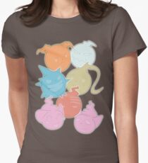 Seelenparty Tailliertes T-Shirt für Frauen