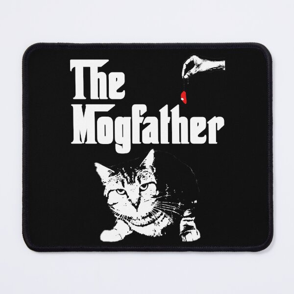 Item preview, The Mogfather, funny, witty design parody of The Godfather designed and sold by BurtWestonDesign.
