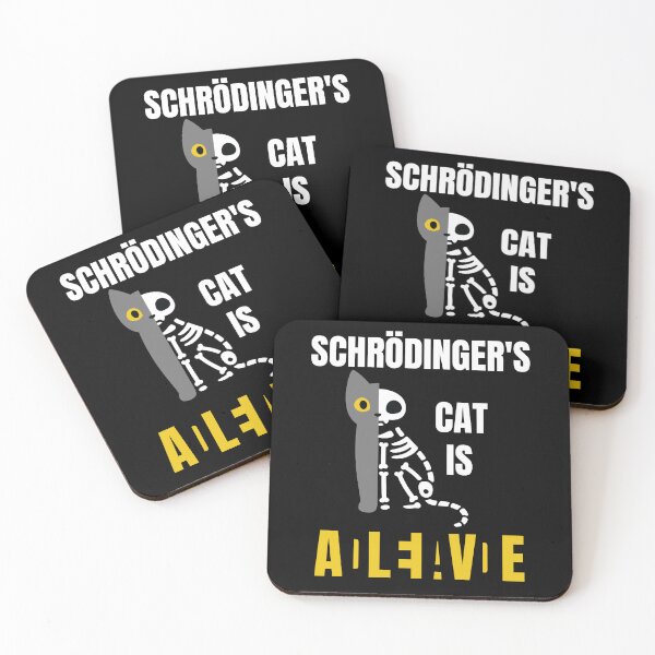 Item preview, Schrödingers Cat Is Schroedingers Cat designed and sold by MooonTees.