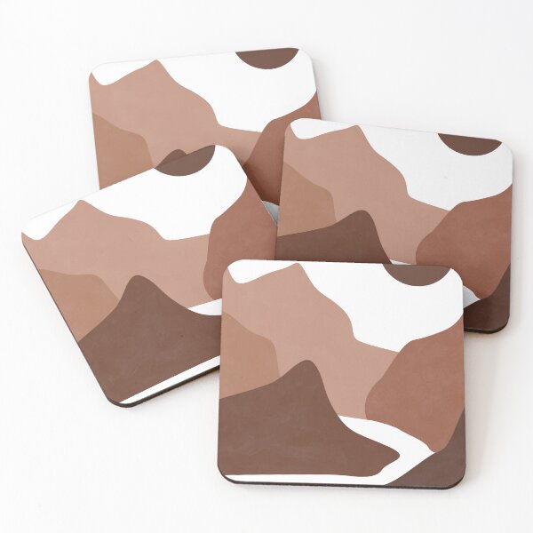 Item preview, Abstract mountain art designed and sold by Nikki Krishna.