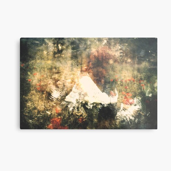 Aux Lueurs Passées Metal Print