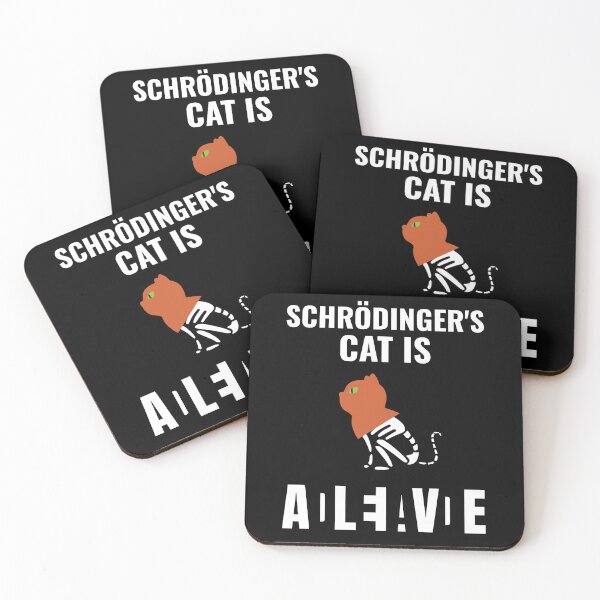 Item preview, Schroedingers Cat Is Schroedingers Cat designed and sold by MooonTees.