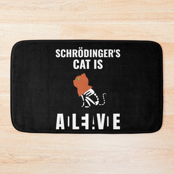 Item preview, Schroedingers Cat Is Schroedingers Cat designed and sold by MooonTees.