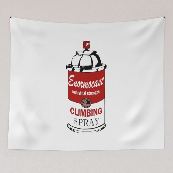 Item preview, Enormocast Climbing Spray designed and sold by FlorenceCasey.