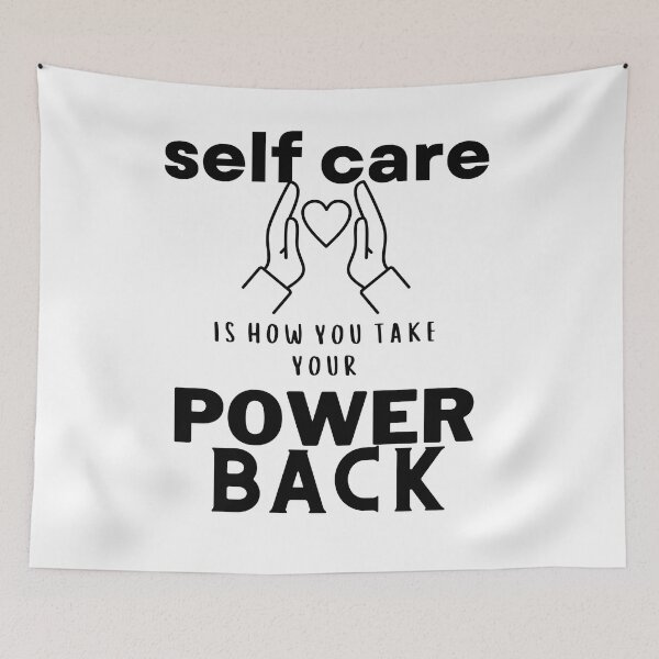 Item preview, selfcare is how you take your power back designed and sold by dansonarts.
