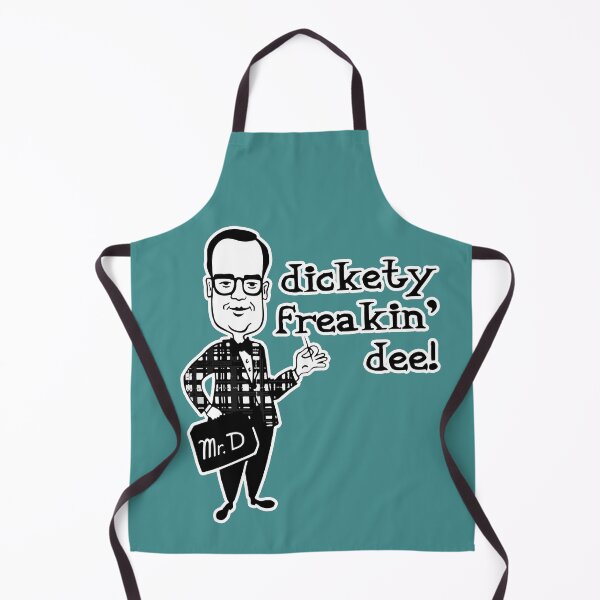 Item preview, Mr. Delicious - DICKETY Freakin' DEE! Mr D says "dickety FREAKING dee" ! Retro funny vintage fast food nostalgia cartoon designed and sold by RetroTeeStudio.