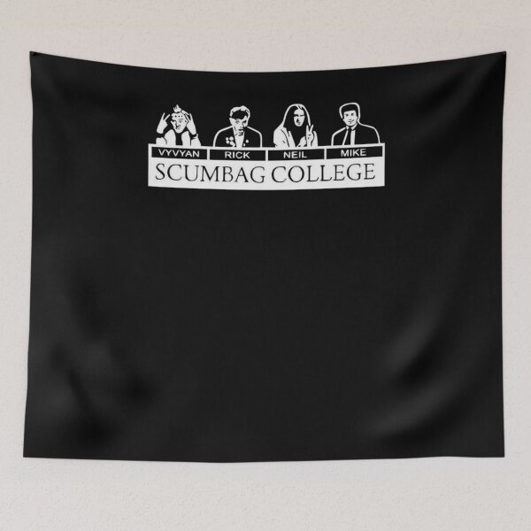 Item preview, SCUMBAG COLLEGE designed and sold by LenaDriessen.