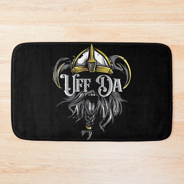 Item preview, Funny Norwegian Expression Uff Da Norse Viking Warrior designed and sold by CharJens.