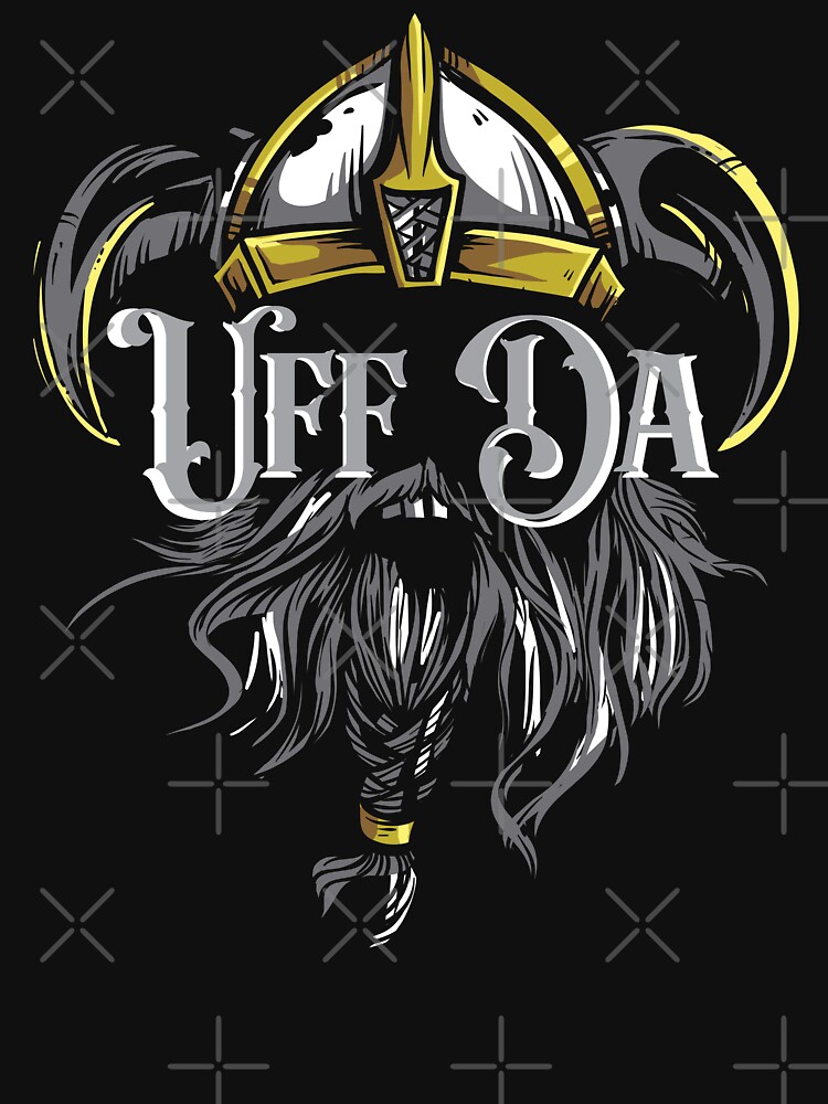 Uff Da Sweatshirt Minnesota Sayings Crewneck Norway Viking 