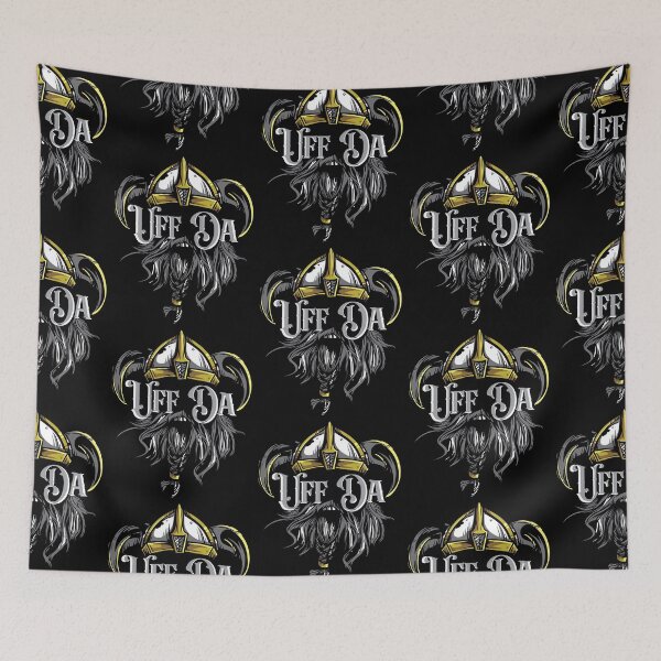Item preview, Funny Norwegian Expression Uff Da Norse Viking Warrior designed and sold by CharJens.