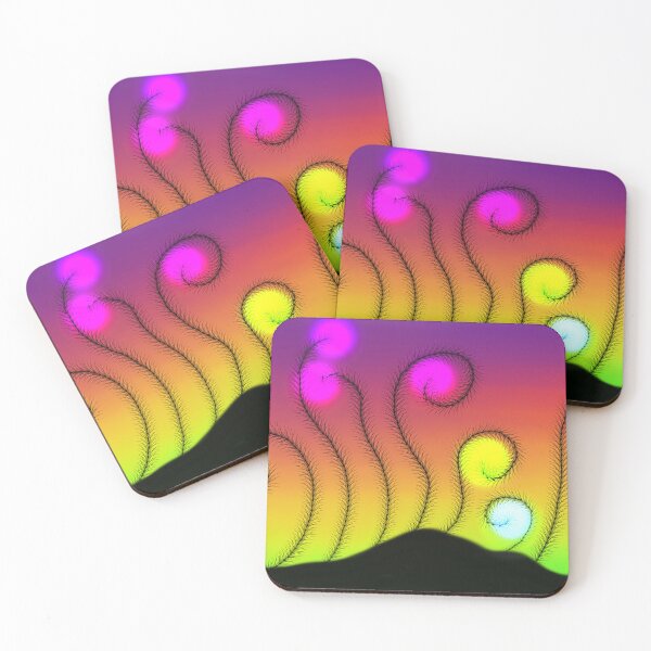 Item preview, Sunset orbs (MKW-DA.2) designed and sold by Katrina Morgan.