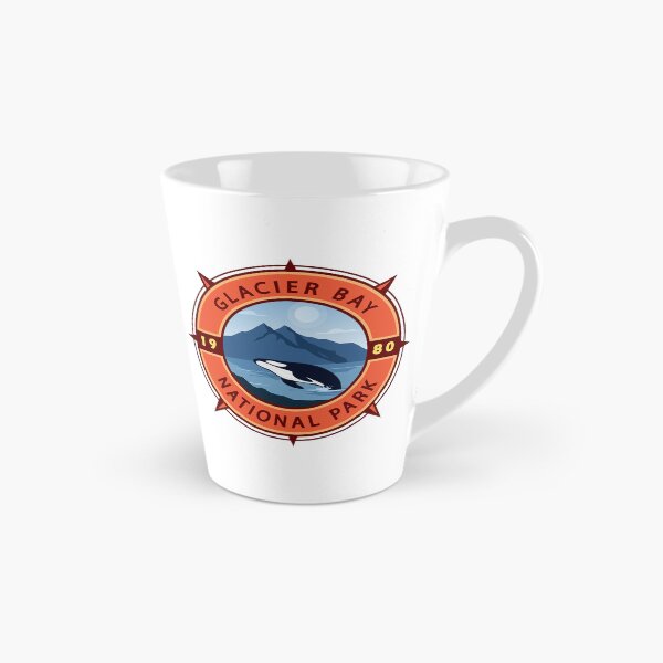 Item preview, Glacier Bay National Park Orca Retro Compass Emblem designed and sold by KrisSidDesigns.