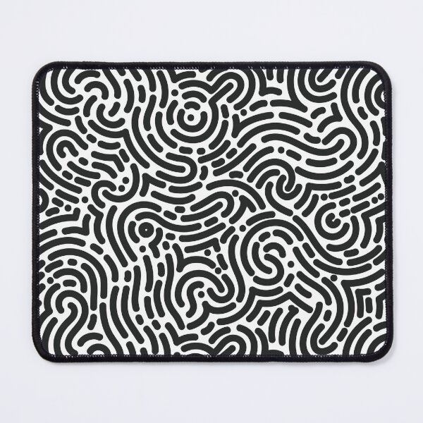 Item preview, Black And White Doodle Drawing Patterns designed and sold by MakeitMelo.