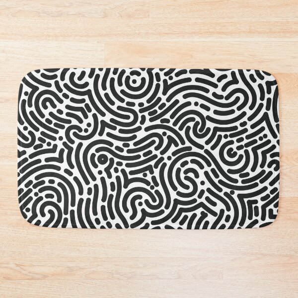 Item preview, Black And White Doodle Drawing Patterns designed and sold by MakeitMelo.