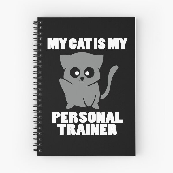 Item preview, My Cat Is My Personal Trainer Shirt designed and sold by CreativeStrike.