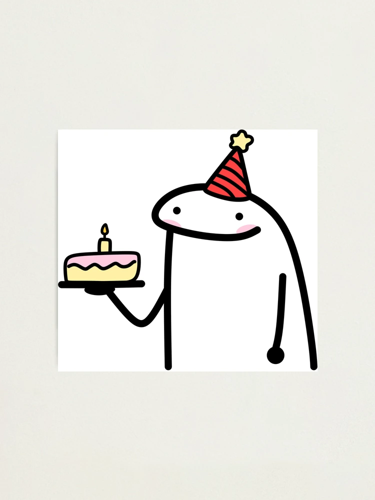 I don't think I could ever get tired of making Flork meme cakes. I