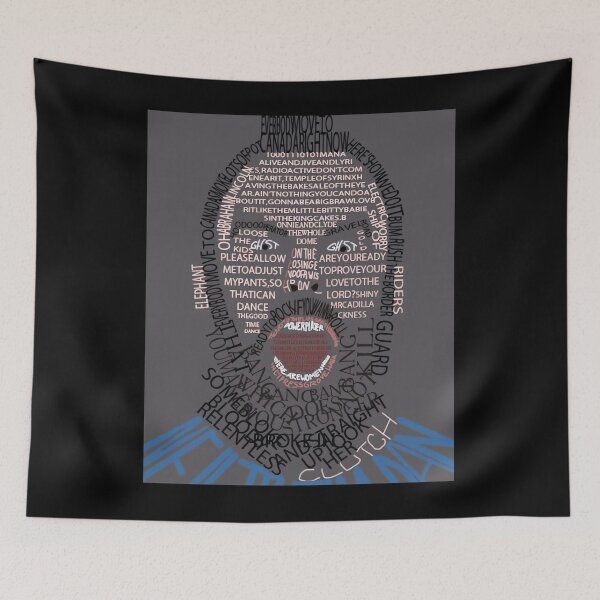 Item preview, Clutch - Neil Fallon Art  designed and sold by rauedranix.