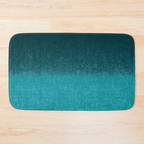 Item preview, Teal Green Blue Rough Crosshatch Abstract  designed and sold by jocelynsart.