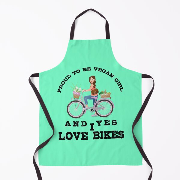 Item preview, PROUD VEGAN GIRL WHO LOVE BIKES| GIFT FOR VEGAN GIRLS| CUTE VEGAN designed and sold by al21ex.