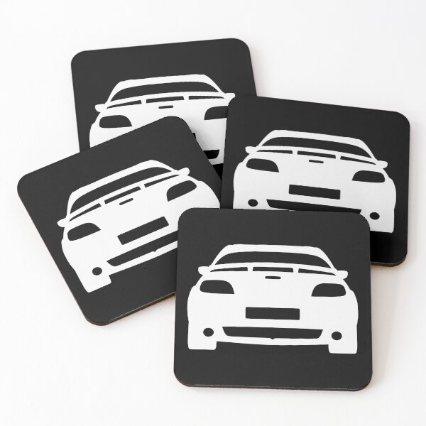 Item preview, Mazda RX-8 rear white silhouette designed and sold by EdimDesign.