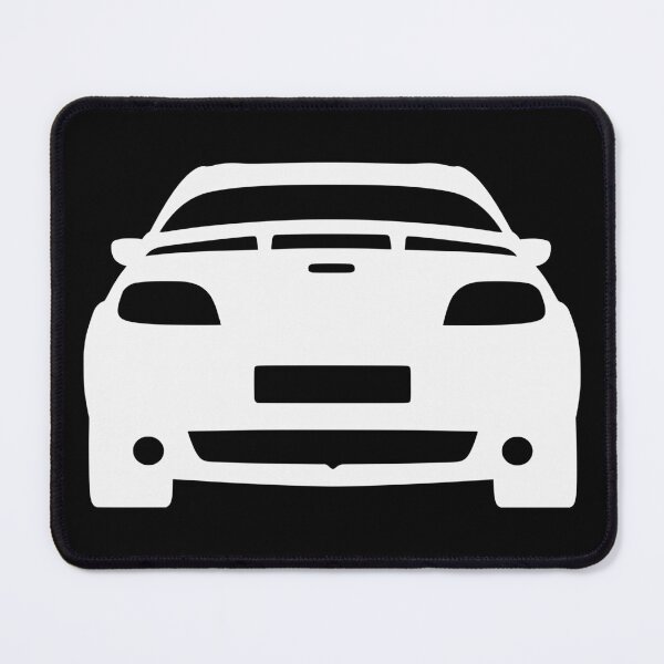 Item preview, Mazda RX-8 rear white silhouette designed and sold by EdimDesign.