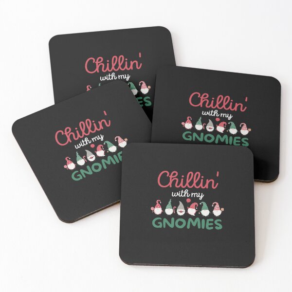 Item preview, Chilling With My Gnomies | Christmas Gnome Quotes designed and sold by BarbiePearl.
