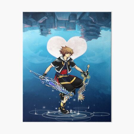 Kingdom hearts Sora Art Board Print for Sale by skydesigns