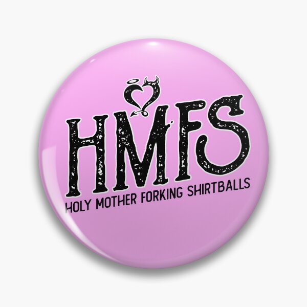 Item preview, Holy Mother Forking Shirtballs - The Good Place Comedy classic Quote (BLACK)) designed and sold by RetroTeeStudio.