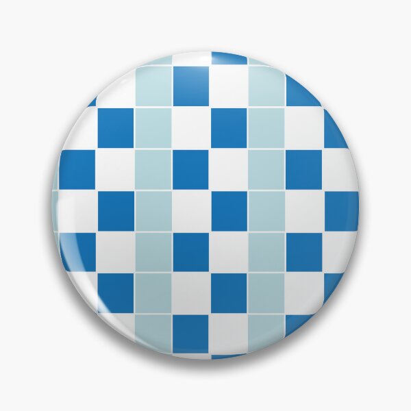 Item preview, White Blue Checkerboard Pattern designed and sold by Nisha Prabhu.