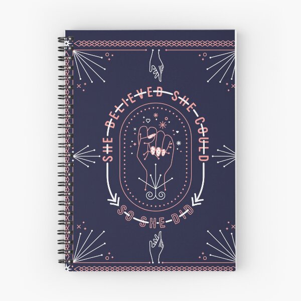 Item preview, She Believed – Blush & Denim Palette designed and sold by Cat Coquillette.