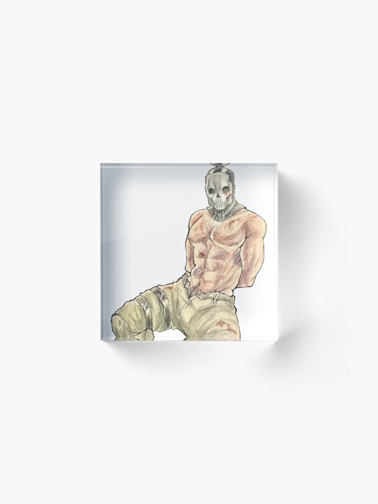 COD MW2 Ghost Staring Meme cropped HIGH QUALITY Art Print by UprizeShop