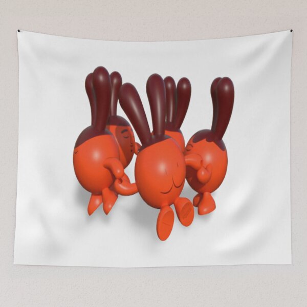 Item preview, NFT art toy "Five figures are dancing".  designed and sold by ErisMerch.