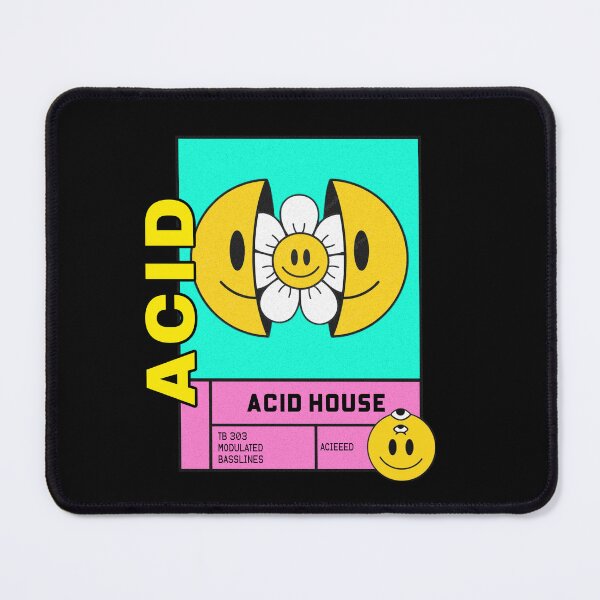 Item preview, ACID HOUSE - Flower designed and sold by Discothreadz.