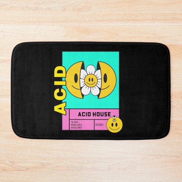 Item preview, ACID HOUSE - Flower designed and sold by Discothreadz.