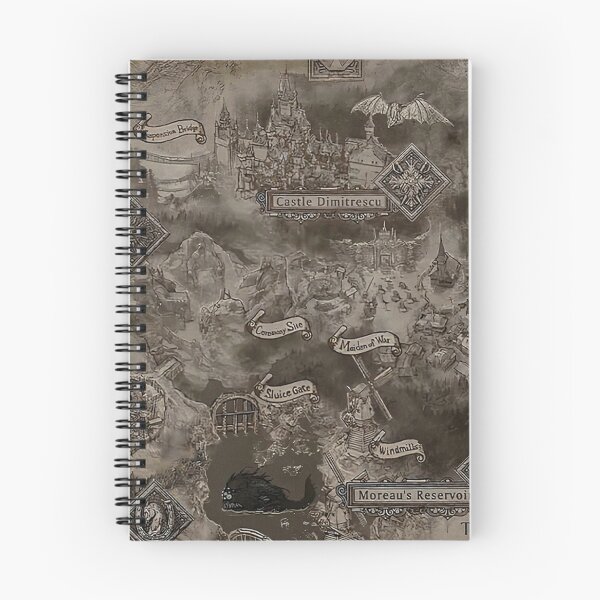 Item preview, Resident Evil map designed and sold by Carinamay.