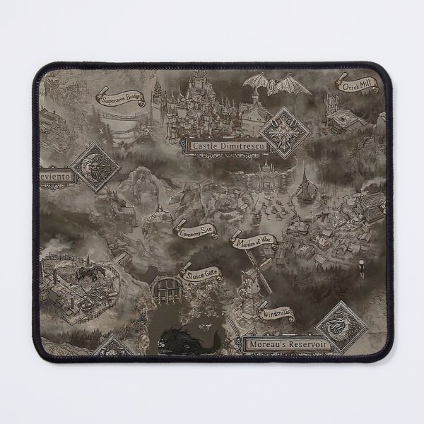 Item preview, Resident Evil map designed and sold by Carinamay.