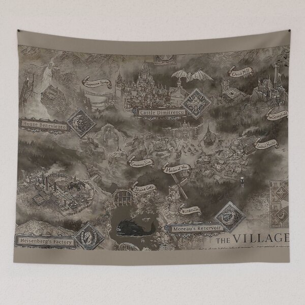 Item preview, Resident Evil map designed and sold by Carinamay.
