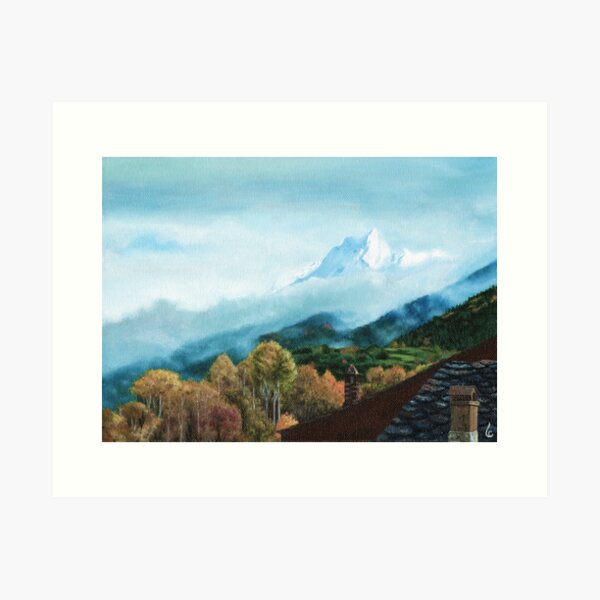 Valle d'Aosta Art Print