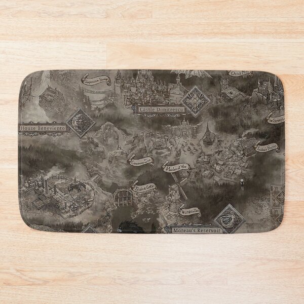 Item preview, Resident Evil map designed and sold by Carinamay.